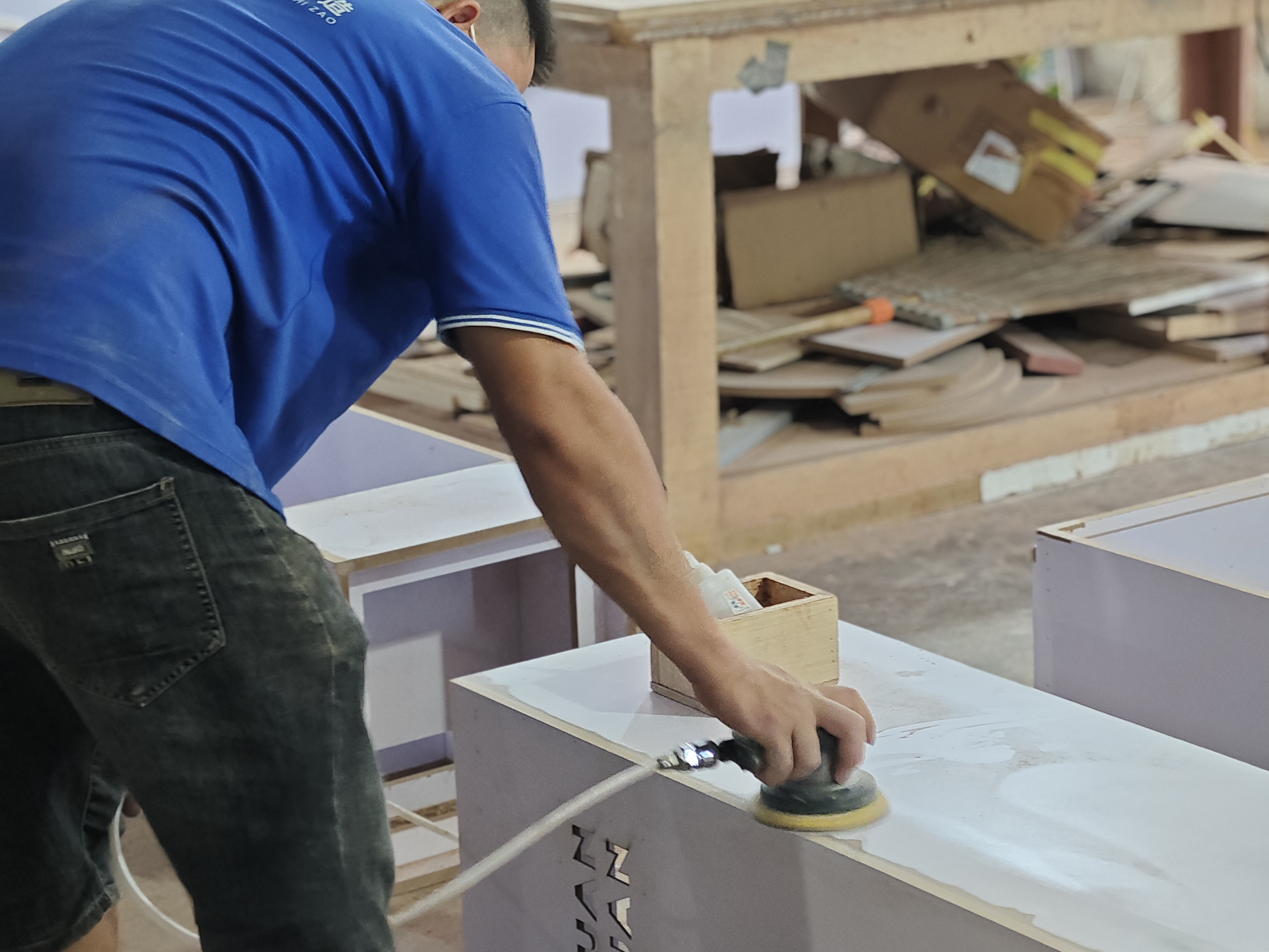 sanding for mdf